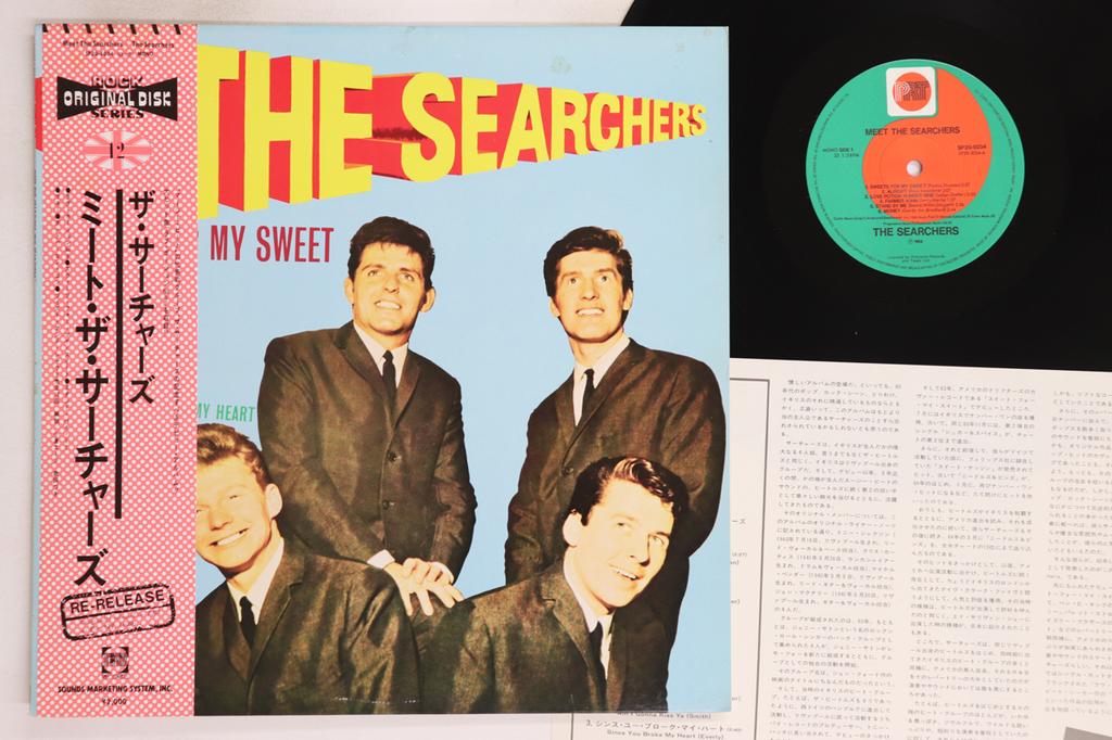 LP Record SEARCHERS - Meet The Searchers SP205034 PRT 1983 Japan Obi Rock Used