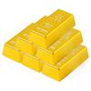 Stylish Gold Bar Gift Boxes High Simulation Treat Box for Festive Celebrations Foldable Gold Bar Candy Organizers