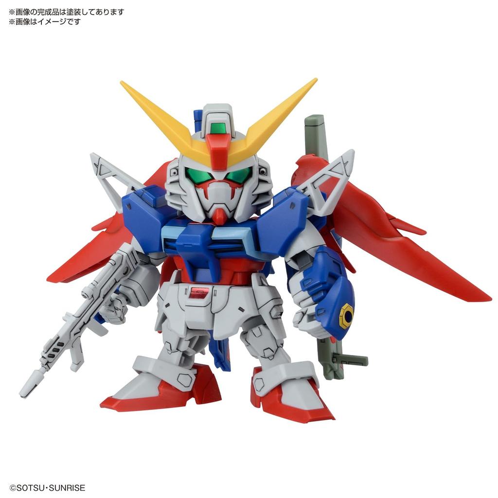 BANDAI SPIRITS SD Gundam BB Senshi Mobile Suit Gundam SEED Fateful Showdown Plastic Model Kit C.E. Set, Color-Coded