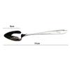 New 1pc Stainless Steel Fruit Spoons Long Handle Saw-tooth Scrape Spoon Fruit Vegetable Tools for Baby K