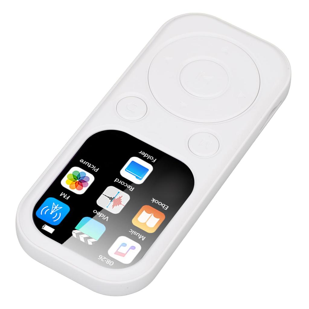 Portable Music Player with Bluetooth, MP3 Player, 5.4 HiFi Speaker, Voice Recorder, 2.01-inch Screen (No Small Memory Card)