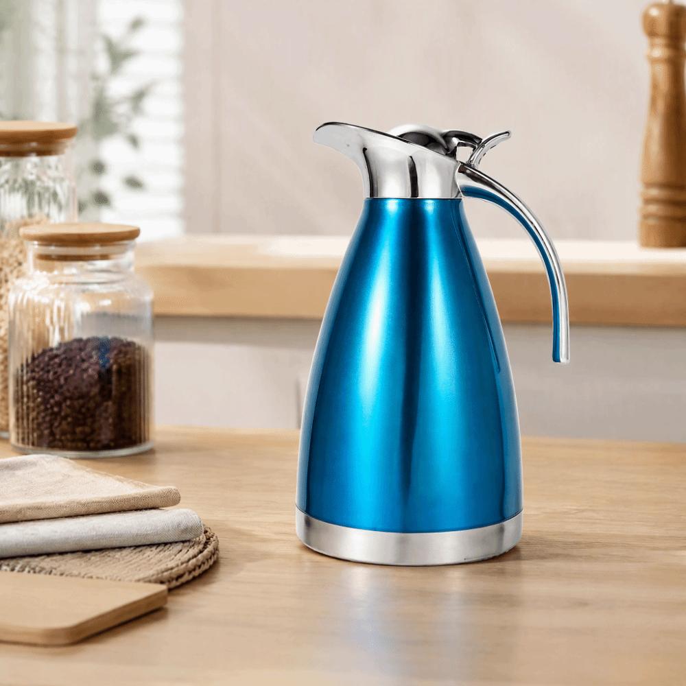 Double Wall Vacuum Insulated Thermo Jug 1.5L Thermal Carafe Premium Hot Water Bottle For Tea