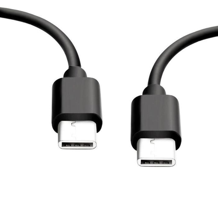 USB-C To USB-C Cable Black 1m for Samsung Galaxy Z FLIP 7 / Z FLIP 7 FE / Z FOLD 7 Phonillico®