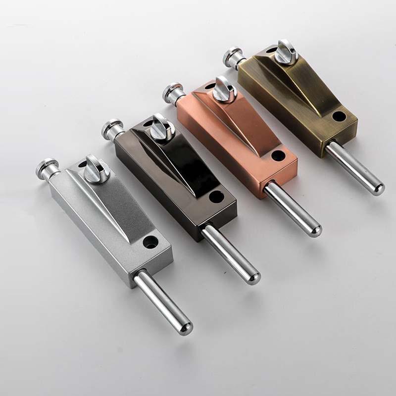 Zăvor cu cârlig din aliaj de aluminiu pentru podea și ușă rotativă din lemn