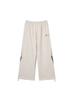 Women's Striped Wide-Leg Sweatpants - Autumn Design