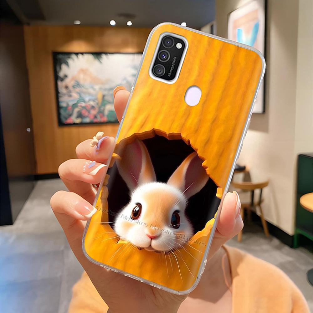 For Samsung Galaxy M21 M31 Case Soft TPU Soft Silicone Fashion Phone Case For Samsung M21 M31 Funda Luxury Back Cover Coque Para