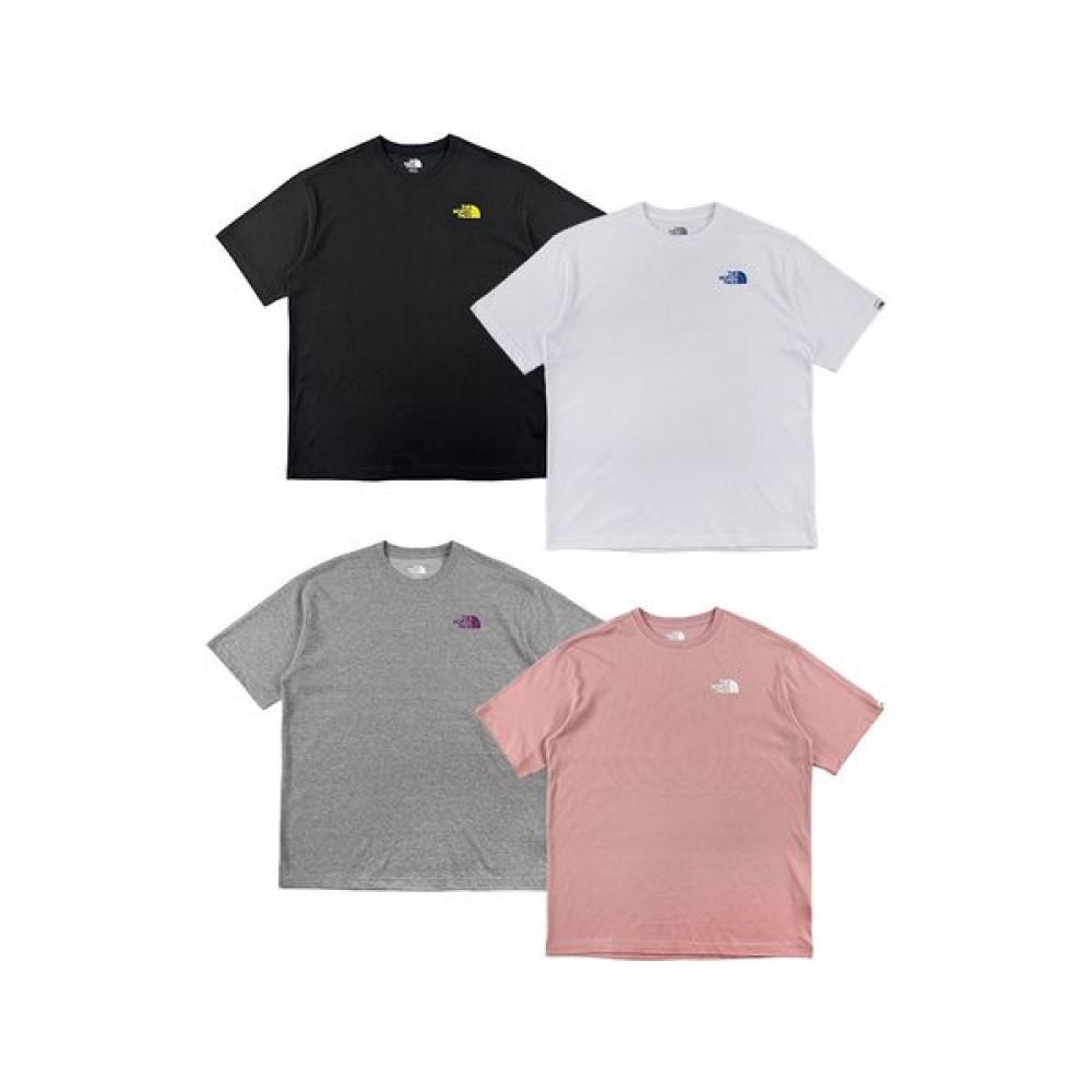 

[North Face] Круглая футболка North Face Adventure с коротким рукавом Nt7ur06 NT7UR06J_Black (BLK)/90(S)