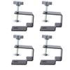 4Pcs Drawer Front Panel Installation Clamps Drill Hole Guide Fixing Clips Bow Structure Cabinet