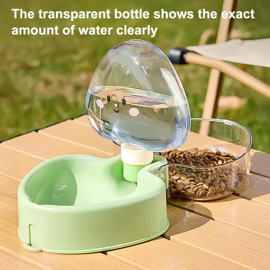 Portable Pet Water Bottle Foldable Dog Water Bottle Leak-Proof Dog Water Dispenser with Bowl for Hiking Outdoor Walking Camping Travel Use