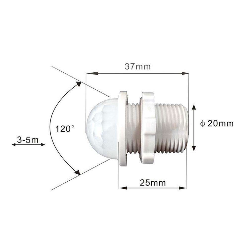 -20 ℃ -+40 ℃ Light Switch Ceiling Motion Sensor PIR Sensor Detector