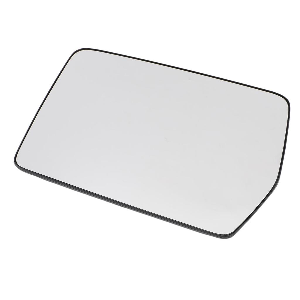 Heated Door Mirror Glass Crystal Clear Fast Defrosting Defogging Exterior Side View Mirror Glass Lens Left: 4L3Z 17K707