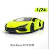 1:24 Bolide Revuelto Alloy Model Diecast Car Toys Doors Opened Sound Light Pull Back Miniature Vehice Boy Adult Birthday Present