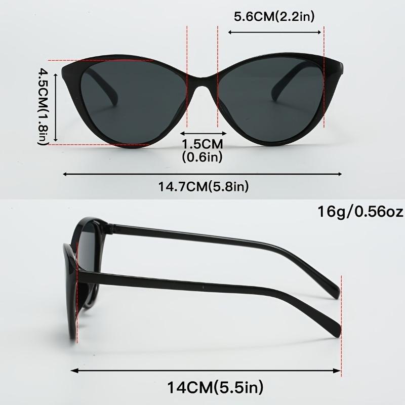 A fashionable pair of fox head cat eye glasses - decorative glasses suitable for skating and outdoor activities