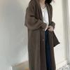 Women's Sweater Jacket for Autumn and Winter Loose Hooded Knitted Cardigan Long Style for Women Sweatershirt