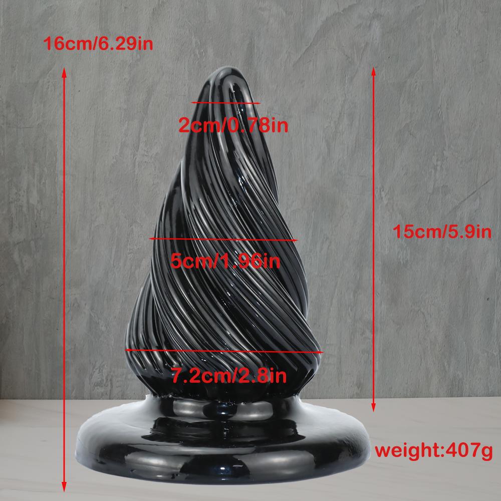 Zatyczka Analna Miękki Dildo Analne Przyssawka Duża Zatyczka do Tyłka Dylatator Analny 18+ Dorosłe Zabawki Seksualne Analne dla Kobiet Mężczyzn Odbyt