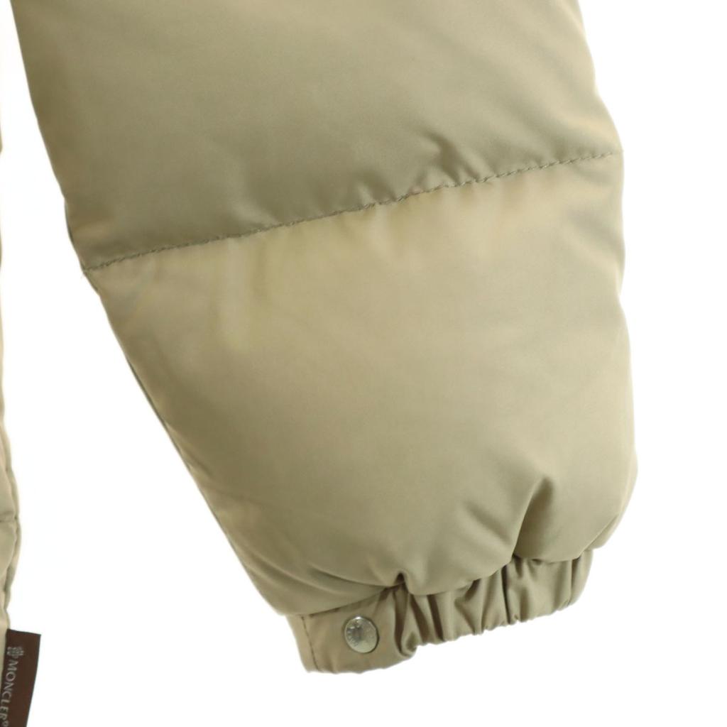MONCLER Down jacket beige With raccoon fur Women Used