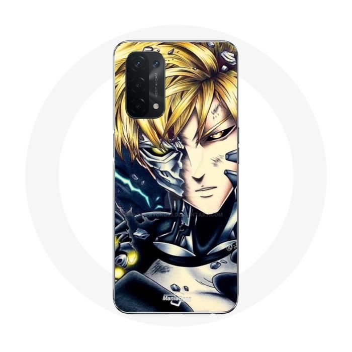 Case for Oppo A74 5G Genos One Punch Man Sonic Animation Series