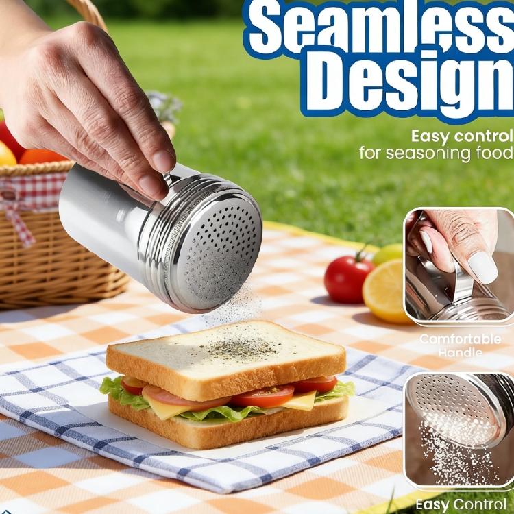 Durability Powder Shakers for Uniform Sprinkling in Homes Baking Professional Coffee Making Cooking
