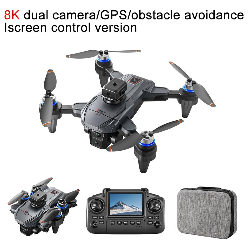 2025 NEW K812 MAX Drones With 8K HD Camera GPS 5G WiFi FPV Quadcopter Foldable Aerial Photography UAV with Remote Control Toys
