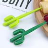 6 Pcs Mini Cactus Food Pick Kid Food Fruit Fork Bento Box Decor Reusable