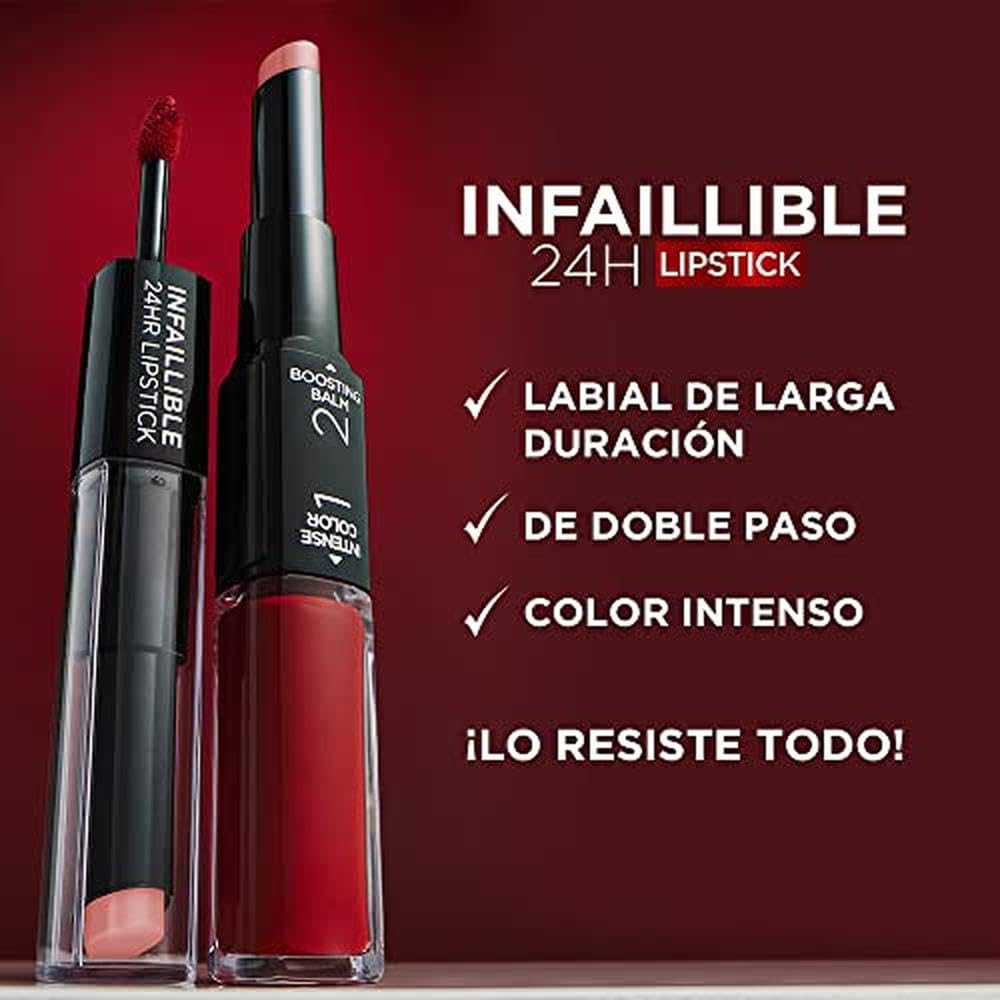 INFAILLIBLE 24h Lipstick #501-timeless Red 5.7 Gr