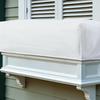 Frostskydd för utomhusväxter 59 X 15,7 X 17,7 tum Vinterväxtskydd med dragsko Non-woven omslag för utomhusfönsterbänk