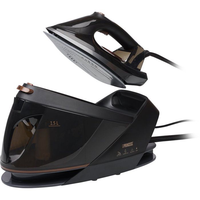 Centrale vapeur - PRINCESS - 323091 - 3000 W - Semelle céramique - Pression 7,5 bar