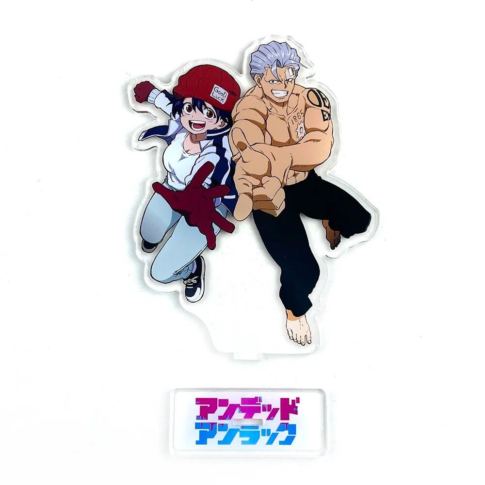 Undead Unluck Izumo Fuuko Andy para akrylowy stojak standee zabawka figurka