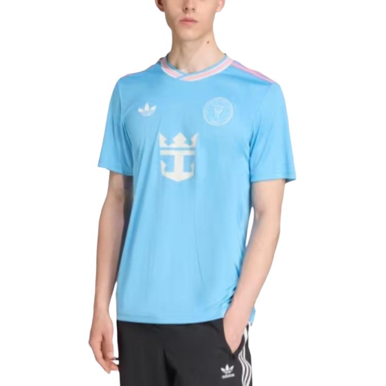 Adidas Originals Inter Miami CF Third 25/26 Season Brand Logo Slim Fit Crew Neck Moisture Wicking Short Sleeve Soccer Jersey Men jersey KA7504