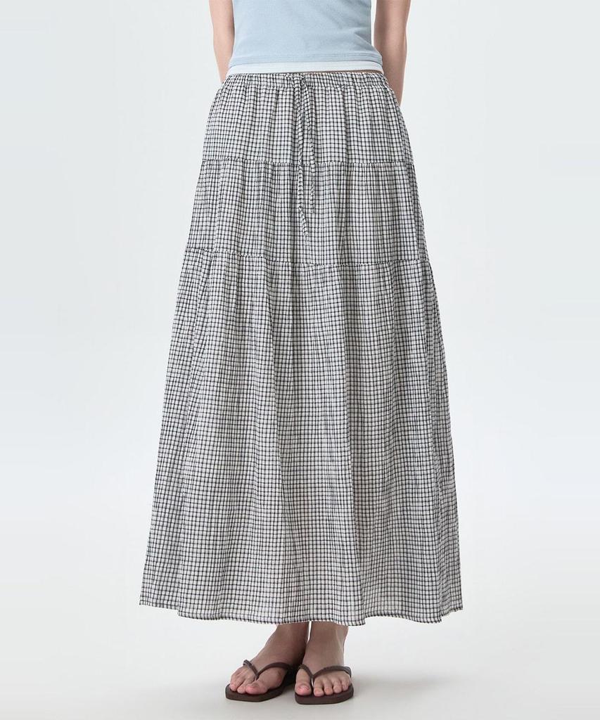MIXXO Tiered Long Skirt_Miwwhg90Ts