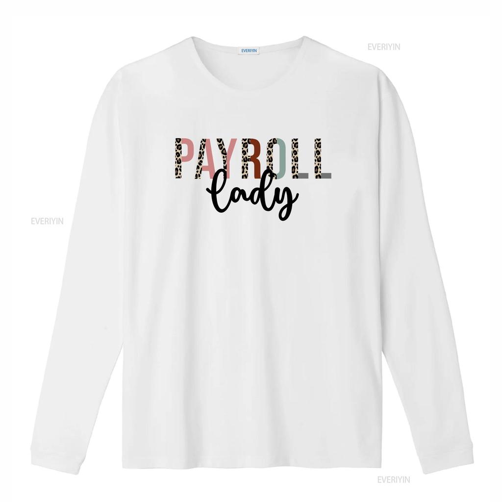 Payroll T Shirt for Squad Team Manager Department Whisper vintage Washed streetwear Stretched homme Slightly Unisex