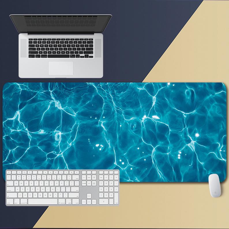 Tappetino Mouse Oversize Cielo Stellato - Design Cartone Animato Spesso per Scrivanie Studenti