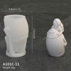 3D Weltraum-Astronaut Silikon-Kerzenformen Weich Leicht zu entformen Handgefertigt Luft- und Raumfahrt-Thema Gipsbasteln Harz Zementform