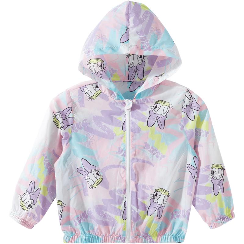 Disney Minnie Girls' Graffiti Print Sun Protection Jacket