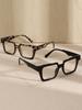 1/2 PCS Fashion Square Plastic Frame Classic Women Clear Glasses For Men Daily Life Take Photo Eyeglasses Clothing Accessories.