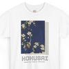 Vintage Japanese Art T-Shirt Hokusai Weeping Cherry Blossom Bird Ukiyo-e Gift