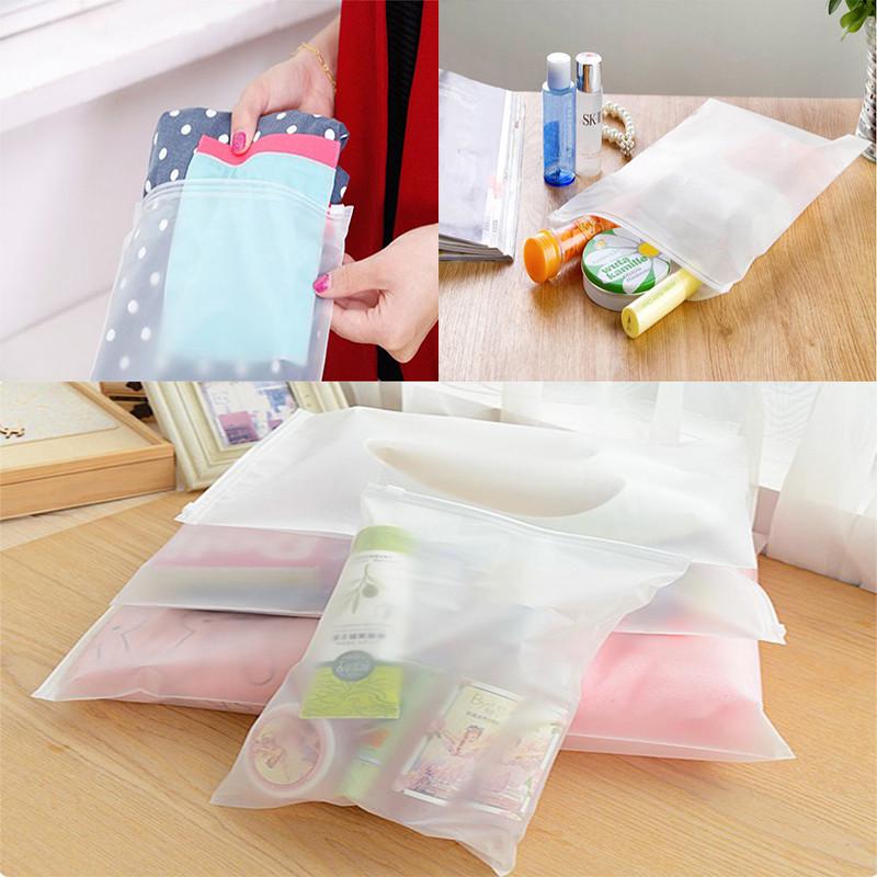 Transparent Travel Storage Bags For Underwear Makeup And Dirty Clothes