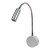 AC85 265V 1W 3W Cool Warm White Led Bed Lamp Reading Working Light With Flexible Gooseneck