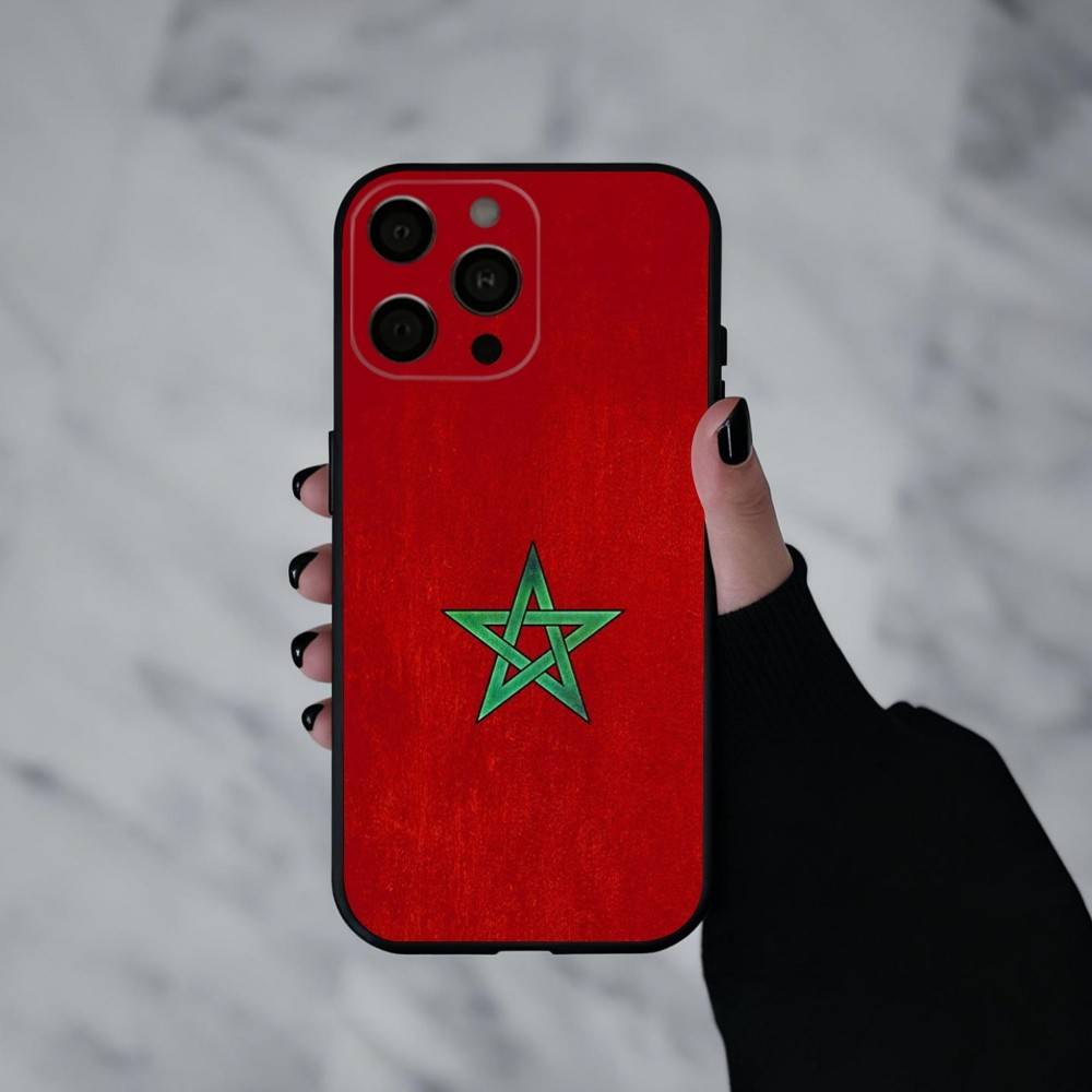 

M-Morocco F-Flag Phone Case Silicone Soft For IPhone 17pro 16 15 14 13 12 11 X XR Plus Pro Max Plus iPhone16e