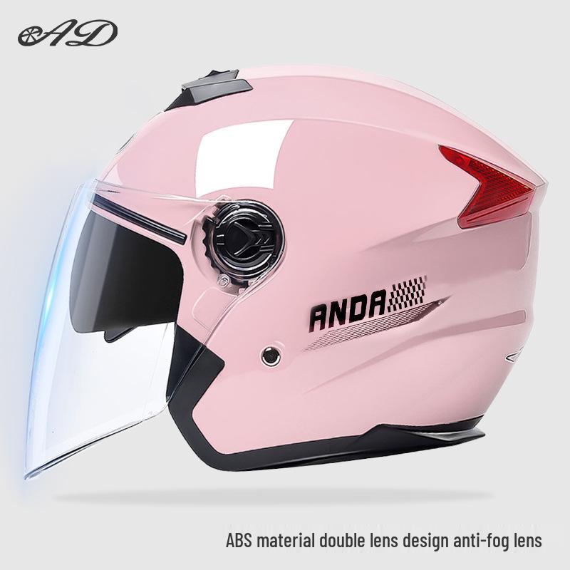 

Universal Four-Season Dual-Lens Motorcycle Helmet for Men & Women
