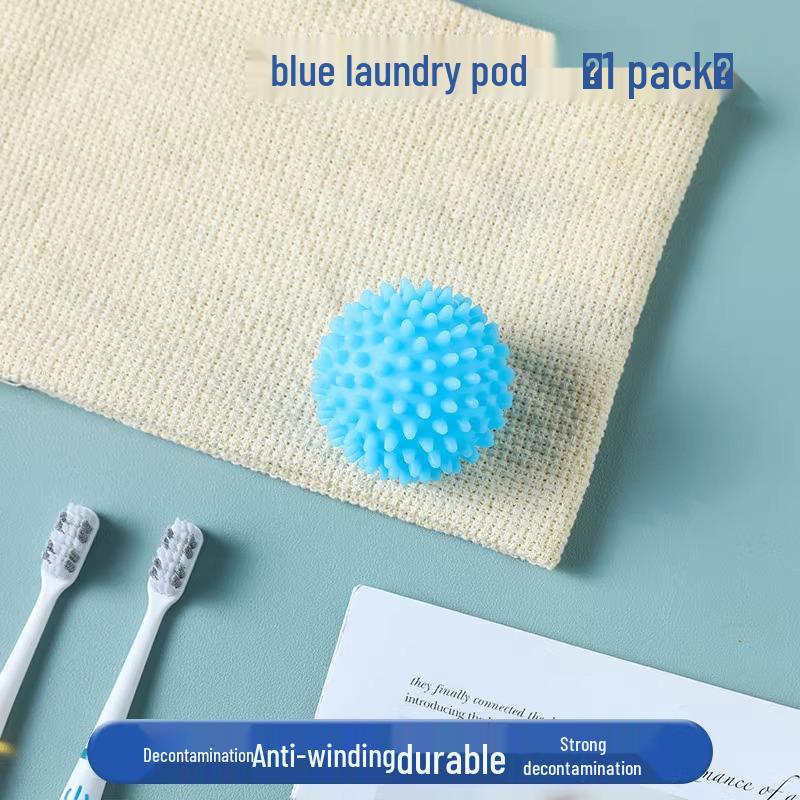Magic Laundry Ball: Lint & Hair Remover, Anti-Tangle & Decontamination Wash Ball for Clothes
