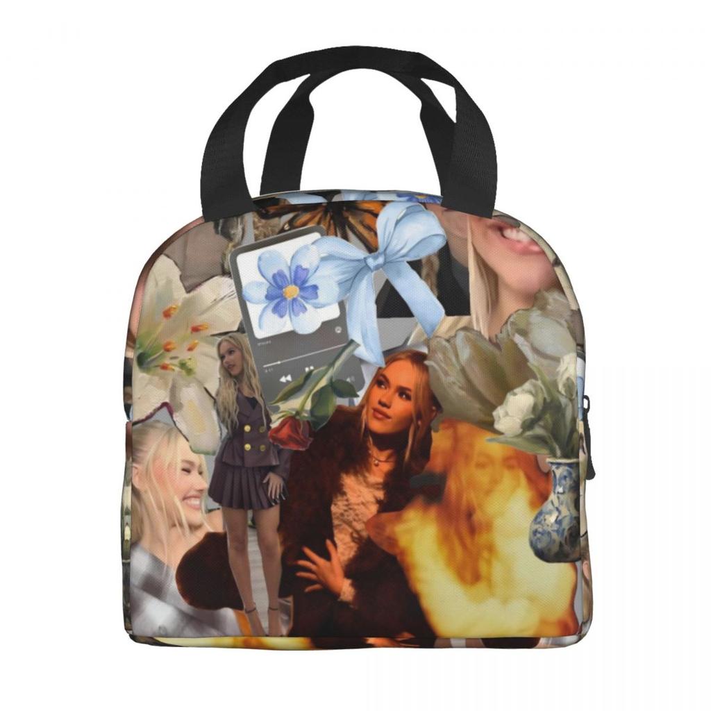 Freya Skye Singer Tour 2026 Thermal Insulated Lunch Bag for Travel Portable Food Container Bags Cooler Thermal Lunch Boxes