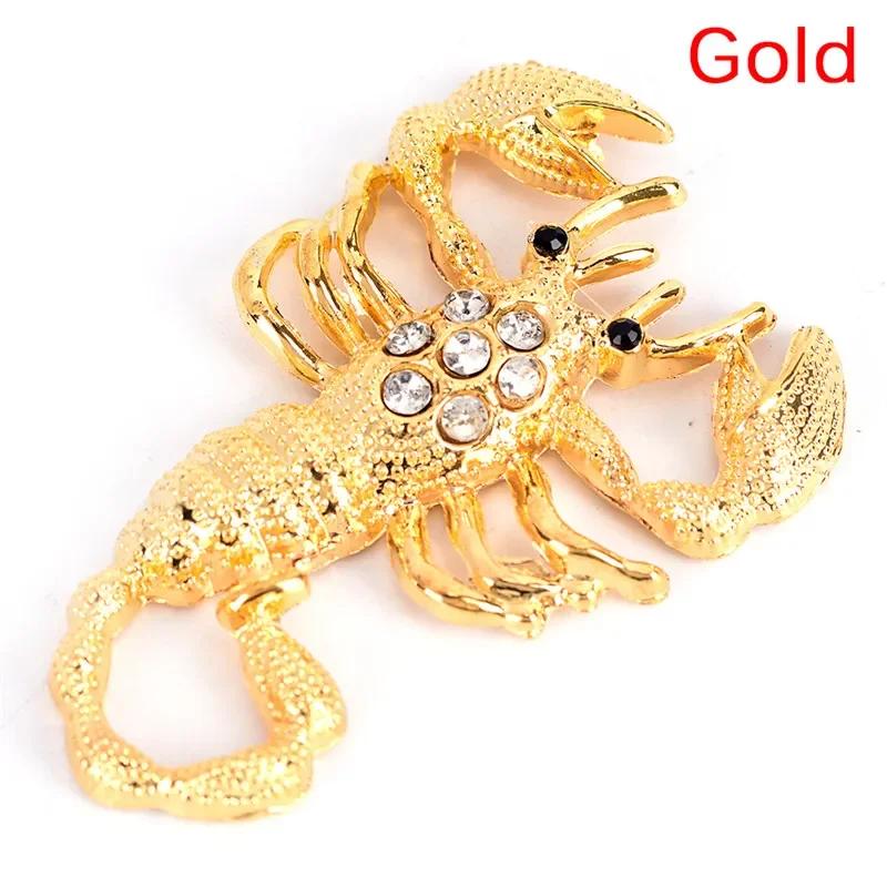 Funny 3D Scorpion Car Styling Sticker Cool Metal Emblem Decal Badge Stickers Silver/Gold