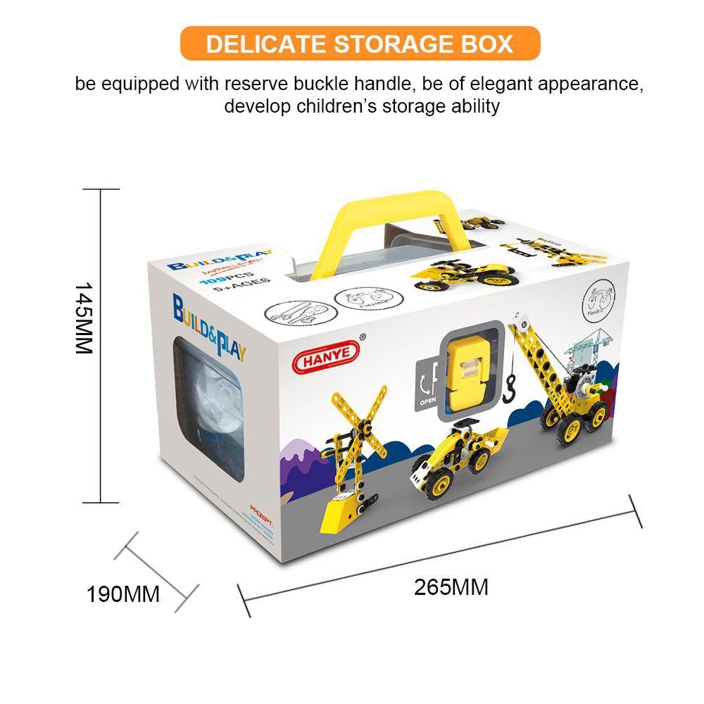 

Строительная игрушка, строительные блоки 8 в 1, строительная игрушка, упаковка из 100 креативных развивающих игрушек, рождественский подарок, подарки на день рождения для детей 5-10+ лет Package:26.5*19*14.5cm жёлтый