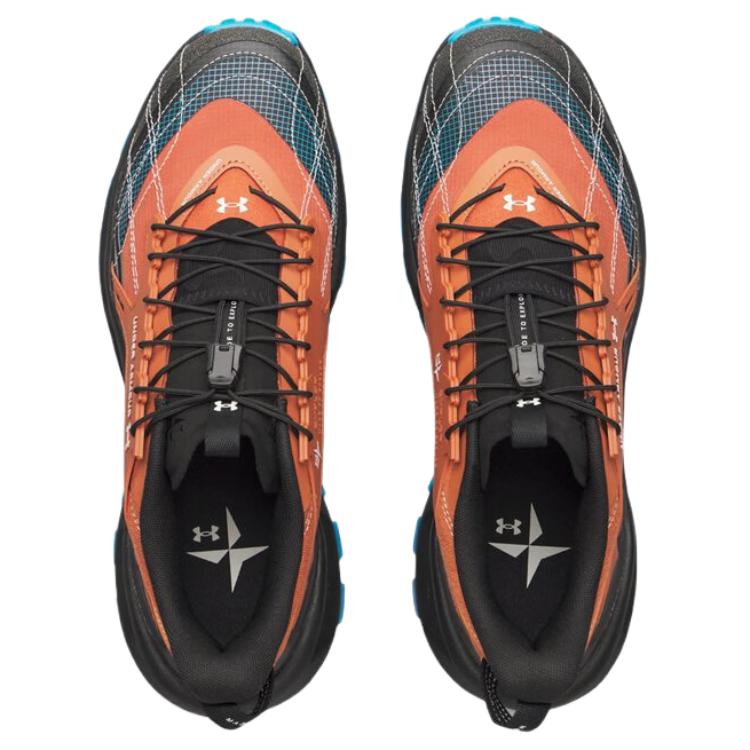 Under Armour Trail Running Shoes Unisex Orange Black 6012791-843
