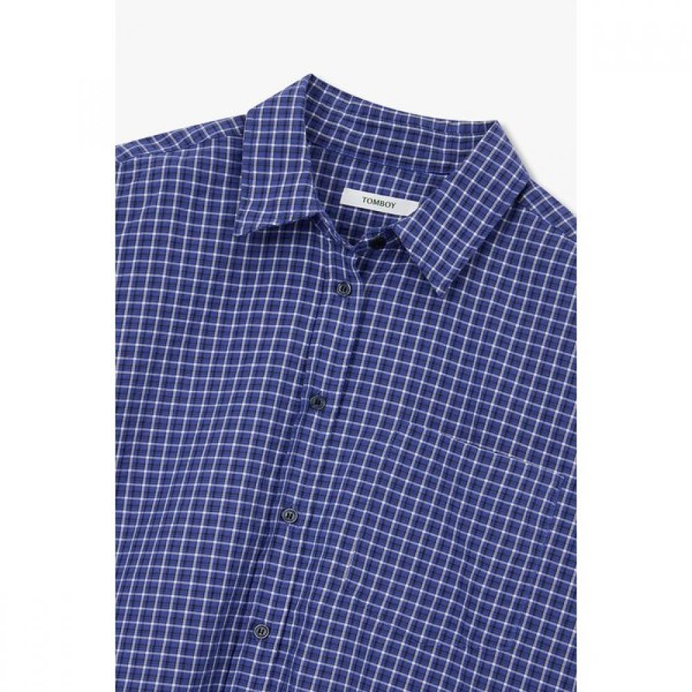 Studio Tomboy Oversized Small Check Shirt 9176221987