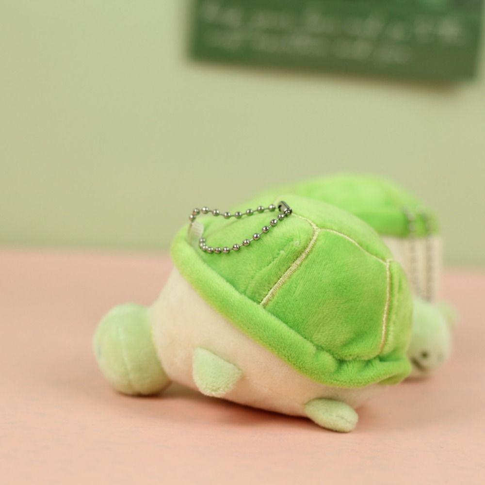 Squeeze sounds Tortoise Plush Pendant Sea Turtle Pendant Turtle Plush Keychain  Women Key Holder
