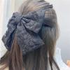 Cute Romantic Big Bowknot Hair Clip Lace Floral Butterfly Hair Pin Japanese Style Hair Accessories for Women Jewelry for Hair