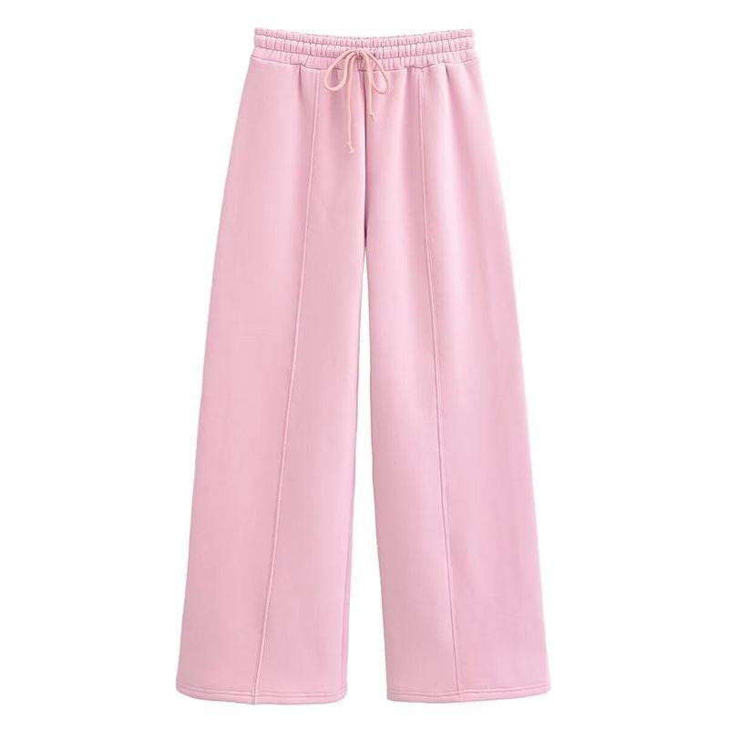 

Kaslead Women s Clothing Fashion Style Coat & Trousers Jacket Pink pants L