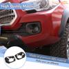 Aunginsy Front Fog Light Lamp Cover Compatible with Toyota Tacoma 2016-2023 Front Fog Lights Guard Front Bumper Lamp Frame Bezels Front Side Light